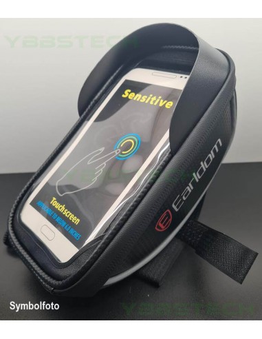 Fahrradtasche mit Sichtfenster