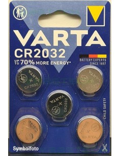 Varta 5x CR2032 Batterie