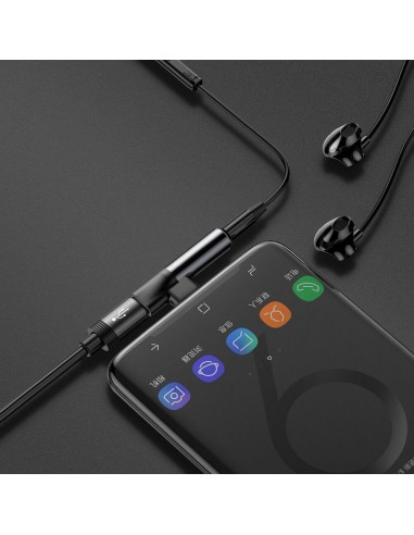 Audioadapter Type-C zu AUX & Type-C