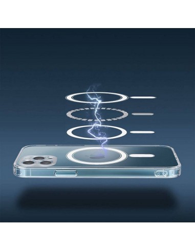 Clear Mag Silikon Hülle für iPhone