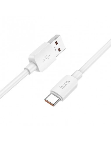 USB A auf Typ C PD 6A 100W X96 Kabel 1 m weiß