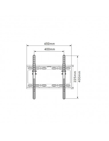 TV Wandhalterungen 23 - 55 25KG Zoll vertikal...